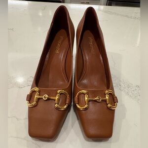 VGUC Jeffrey Campbell tan 2.5” heels